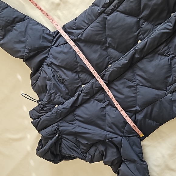 The North Face Goose Down Long Blue Coat Size Small - Picture 11 of 13